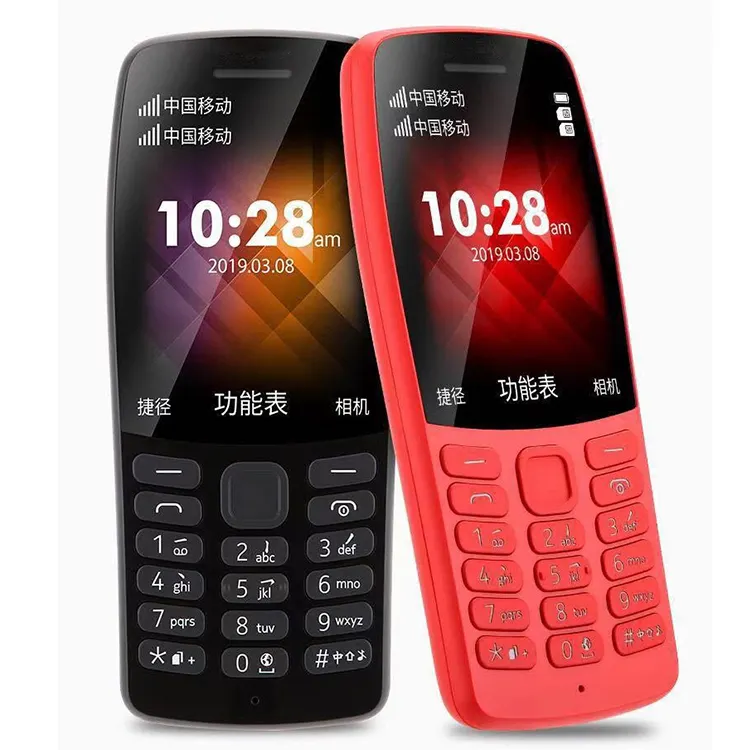 Tên Thương Hiệu 1.77 Inch Màn Hình Quad Band Unlocked GSM Dual SIM WFM Máy Ảnh Nhỏ Kích Thước Mỏng Điện Thoại Di Động 210