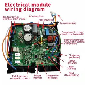 208 печатная плата инвертора кондиционного вентилятора - Product Image 2