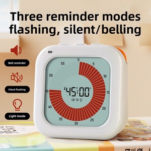 Cross-Border Plastic Kitchen Timer for Primary School Students Kidsren's Visual Learning Homework Tool Self-Discipline Artifact - Product Image 3