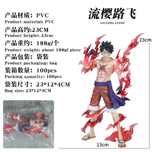 แอคชั่นฟิกเกอร์ PVC 23ซม. ขายดีของ Monkey D. ตัวละครสัญลักษณ์ลูฟี่จากอะนิเมะญี่ปุ่นโมเดลของเล่น - Product Image 5