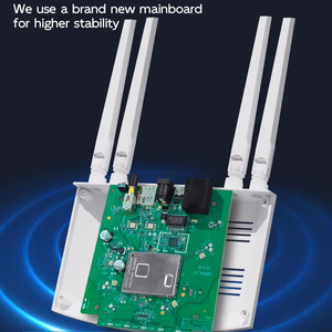 เราเตอร์4G พร้อมช่องเสียบซิมเสาอากาศภายนอกสำหรับไมโคร SD การ์ด2.4G Wi-Fi บ้าน CPE พร้อมฟังก์ชั่น Firewall VPN 300Mbps อัตราการส่งข้อมูล LAN