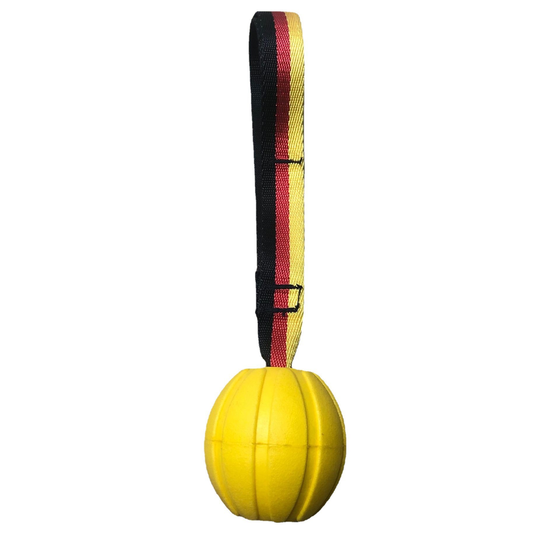 Boule de corde à une tête 7CM jaune