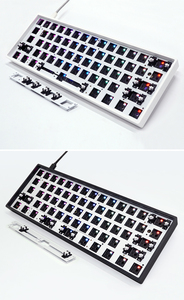 Hotsale skyloong gk61x e gk61xs, diy, kits de teclado mecânico para jogar, personalizado, seu próprio teclado
