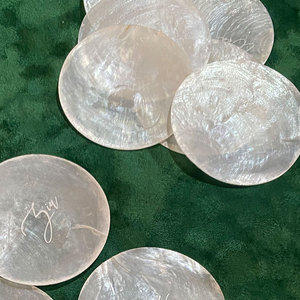 高品质定制婚礼请柬，签名卡，贝壳名片