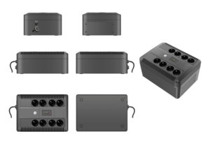 Hot <strong>Sale</strong> in Brazil HT SERIES AVR Classic OFFLINE UPS HT850 with LED Display 850VA/480W 100-240VAC 12*9AH Battery &amp; Brazil Socket - Product Image 6