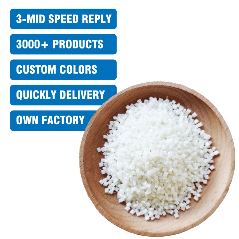 Granule modifié ignifugé renforcé de fibres de particules de plastique ABS GF 20 NC haute rigidité haute brillance V-0