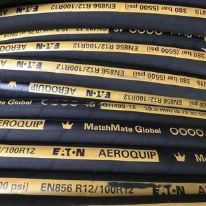 גבוהה באיכות איטון Aeroquip הידראולי גומי צינור עבור ציוד מכאני