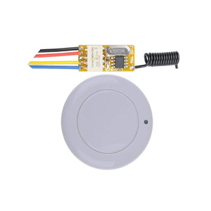 Taidacent 3.5 VにDC12V 433Mhz Universal RF Remote Control Relay Board 1CH Micro Receiver Relay With Mini Remote Control Board - Product Image 2