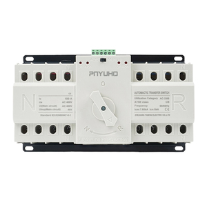 Çift güç otomatik Transfer anahtarı 2P4P 63A 125A mikro çift güç kaynağı 3P4PATS bekleme güç transferi anahtarı - Product Image 4