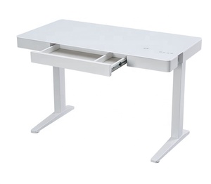 Escritorio de oficina multifuncional ergonómico, mesa de ordenador inteligente con carga inalámbrica para teléfono móvil - Product Image 2