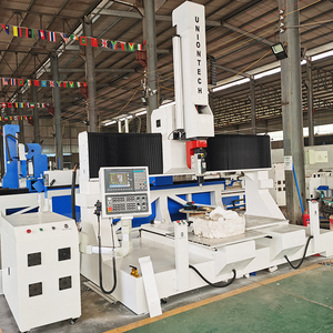 Due tavoli 5 assi Cnc Router5 asse Cnc prezzo macchina Syntec YASKAWA servomotore due tavoli 1200*1200 - Product Image 6