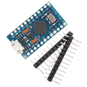 100PCS Pro Micro ATmega32U4 5V 16MHz Replace ATmega328 ATMega 32U4 Pro Mini With 2 Row Pin <strong>Header</strong> - Product Image 3