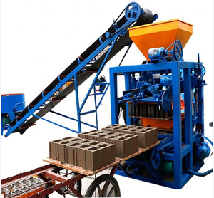 Maquinaria de fabricación de bloques de QT4-24, máquina de bloques de hormigón, máquina de bloques de construcción entrelazados, precio de fábrica - Product Image 2
