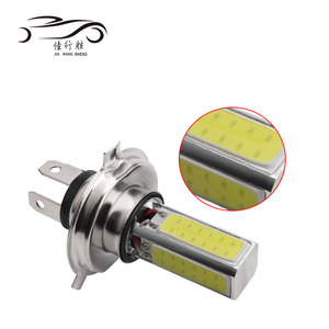 מול אור BA20D BA15D H6 HV COB שבב 4SMD 12 וולט Led אורות אופנועים בלם משלוח Led אופנוע קסדת מנורה