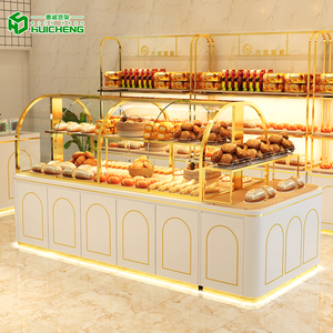 Hiển thị tủ bánh Hiển thị giá bánh bánh bánh bánh thiết kế nội thất Kệ Hiển thị trường Hợp bánh ngọt kệ trưng bày bánh Kính Hiển thị - Product Image 5