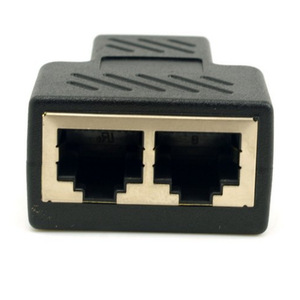 ตัวแยก RJ45แลน1ถึง2ทางสำหรับเชื่อมต่อสายเคเบิลอินเทอร์เน็ต1อินพุต2เอาต์พุต - Product Image 5