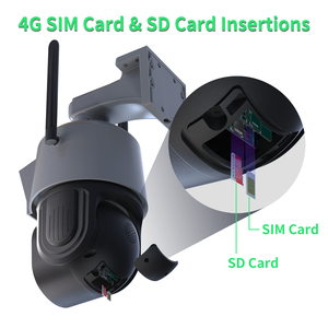36X Zoom çift Lens 6MP HD IP PTZ kamera 4G WiFi kablosuz PTZ ağ kamerası 30X optik yakınlaştırma kamerası akülü - Product Image 3