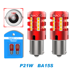 NAOEVO โรงงานมาใหม่แนวโน้ม T20 ไฟ LED รถ CANbus LED T20 12 V Luces Para ภายใน P21W PY21W การประกันคุณภาพสําหรับ T20 - Product Image 2