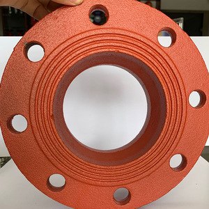 Nhà Máy Bán buôn miễn phí vận chuyển sắt dễ uốn phụ kiện rãnh mặt bích <span class=keywords><strong>Adapter</strong></span> gang mặt bích 1/4 "CE dễ uốn sắt mặt bích - Product Image 6