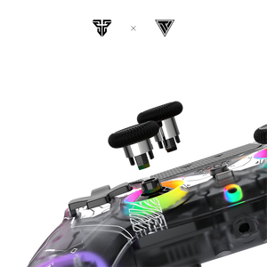 Fantech WGP14v2 EpsilonマルチプラットフォームワイヤレスゲーミングコントローラーBT/2.4GHz接続、振動ゲームパッド