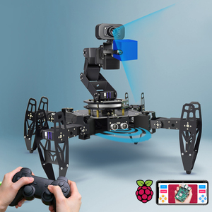 Robot de transporte de múltiples patas, kit de programación de aprendizaje con visión ia biónica cuadrupe, Raspberry pi - Product Image 2
