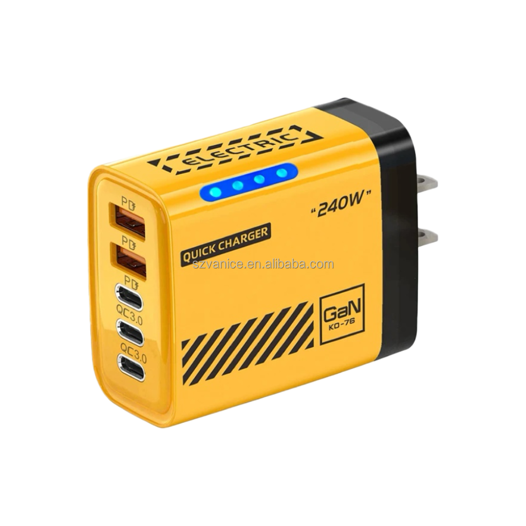 Chargeur américain jaune