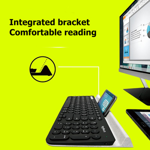 New Logitech K780 Multi-Device Wireless <strong>Keyboard</strong> FLOW Cross-<strong>Computer</strong> <strong>Control</strong> Compatible for <strong>Computer</strong> Phone and Tablet - Product Image 4