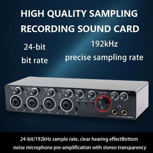 USB Sound Card Cound Card <strong>Audio</strong> <strong>4</strong> Channel Multifunctional Sound Card <strong>Audio</strong> <strong>Interface</strong> for Wholesales - Product Image 2