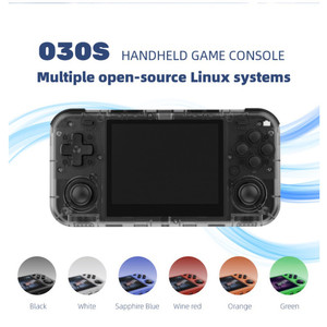 Open Source 030S Retro lettore Video tascabile portatile 3.5 pollici IPS sistema Linux 128G giochi CPU RK3566 - Product Image 3