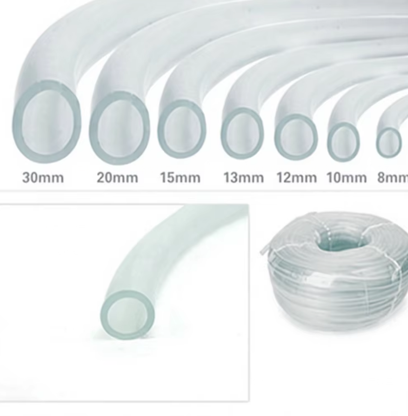 Tuyau en silicone de 12 mm dosé