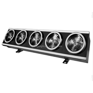 DMX 5x150W Amber LED yüzey paneli Matrix sahne DJ olaylar için RGB halka ile kör ışık - Product Image 2