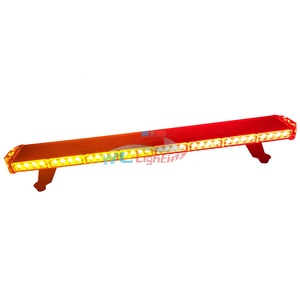 GDWILLIGHTING גודל מלא 39 אינץ' סרגל אור אזהרה דק רכב חירום סרגל אור 100 ס""מ