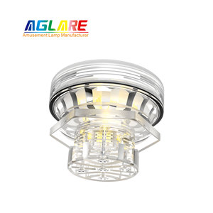Aglare IP65 DC24V ไฟ61มม. Max3W DMX LED RGB แสงสนุก - Product Image 1