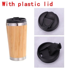 Tùy Chỉnh Cách Điện Thép Không Gỉ Trà Infuser Bình Bằng Gỗ Gỗ Cốc Phích Chai Nước Tre - Product Image 2