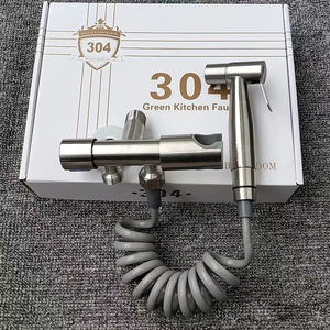 Banyo kullanımı için lavabo püskürtücü ile Modern tek soğuk musluk sprey taharet musluğu klozet eklentisi - Product Image 4
