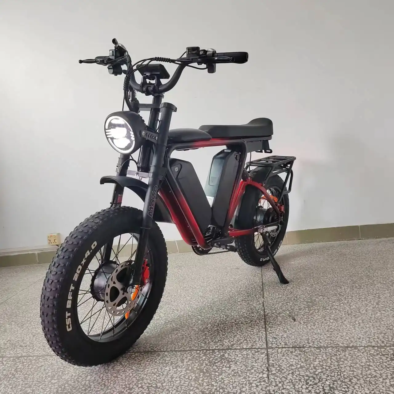 Baterias duplas de motores ebike, 48v1000w * 2 f/r 22ah * 2, suspensão completa, óleo de freio, bicicleta elétrica, motor duplo