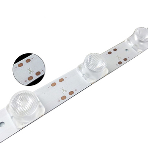 แถบไฟ Led แถบอลูมิเนียมแข็งแถบสำหรับกล่องไฟสองด้านโมดูลไฟเพดาน Led 12V 21วัตต์18LED 1 ~ 3วัตต์ขอบ - Product Image 1