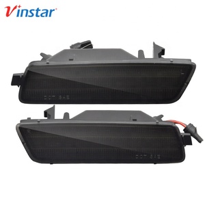 USA Version Car Only Smoked <strong>LED</strong> Side Marker Indicator Turn Signal Lamp Light for <strong>VW</strong> <strong>GTI</strong> for Jetta Mk5 for Rabbit for R32 2008 - Product Image 1