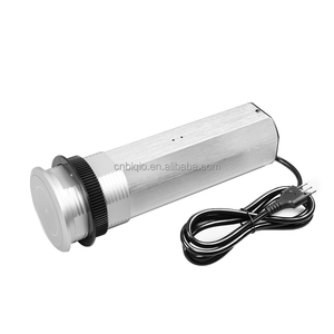 Enchufe eléctrico emergente, salida emergente de escritorio, caja de enchufe de mesa oculta, Salida para oficina, sala de reuniones, hogar, cocina - Product Image 4