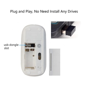 2.4G Ultra-Thin Sleek Design <strong>Wireless</strong> <strong>Keyboard</strong> and <strong>Mouse</strong> Combo for Windows <strong>Computer</strong> Desktop PC Notebook Laptop - Product Image 5
