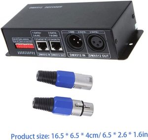 Factory Direct Wholesale <strong>JM</strong>-DMX512-3CH Running Strip T1000 Pixel Led Light <strong>Controller</strong> - Product Image 4