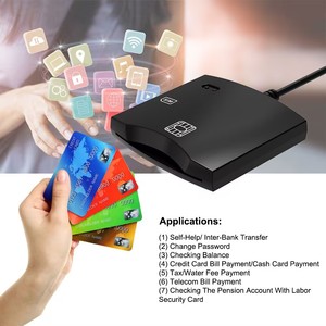 Kart okuyucu dizüstü bilgisayar telefonları için USB2.0 ISO7816 akıllı masaüstü bilgisayar - Product Image 5