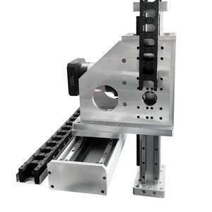 Servomotor de banco de trabajo de guía lineal cruzada xy de precisión, servomotor, mesa deslizante, máquina de sierra de alta carga - Product Image 3