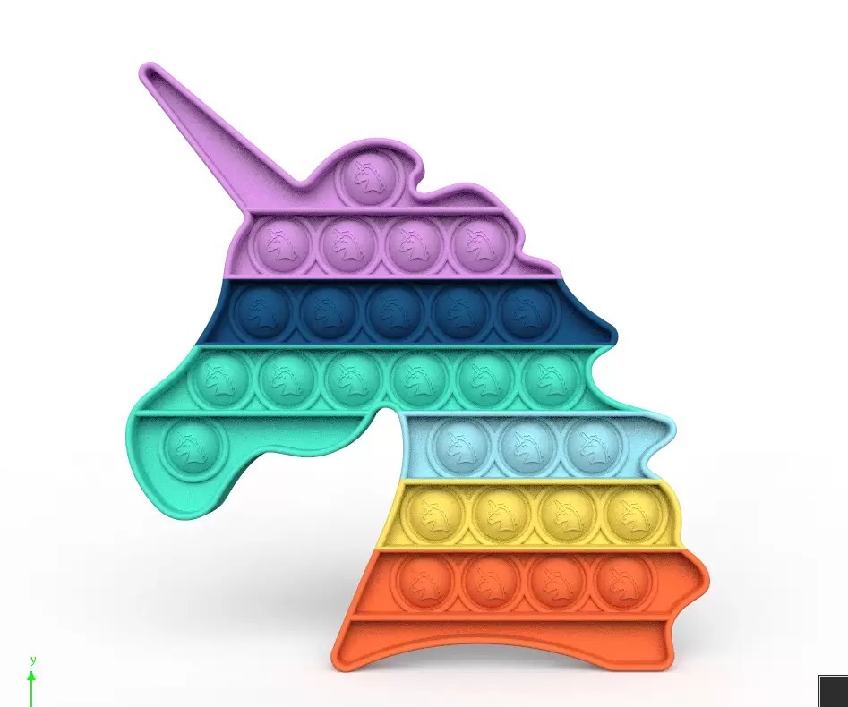 licorne arc-en-ciel 2#