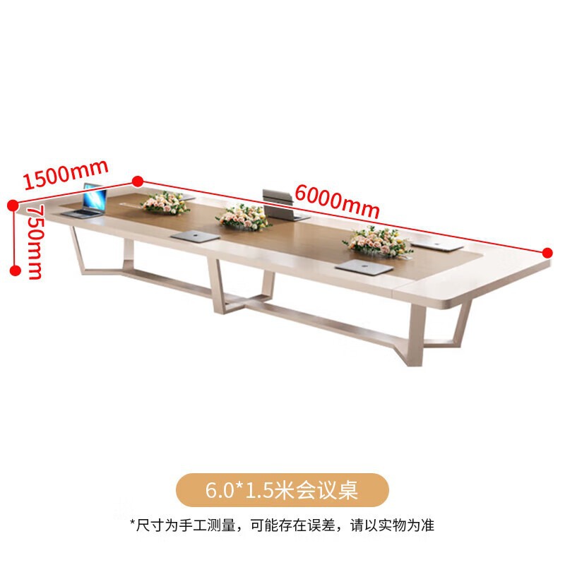 Table de conférence 6,0*1,5 m