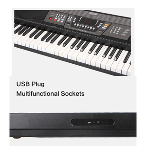 专业钢琴双滑轮USB功能钢琴电风琴乐器电子琴键盘61键MIDI - Product Image 5