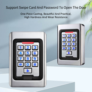 Stand Alone Access Control-Kartenleser Wasserdichte Tastatur EM-Zugangs kontrolle mit gut sichtbarer Edelstahl-Tastatur - Product Image 3