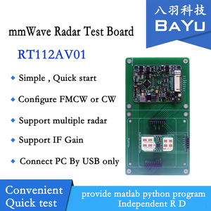 Gran oferta 2024, Sensor de 24GHz Ra111DM, objeto en movimiento del vehículo, módulo de Sensor de radar de distancia de la cabeza de detección humana para detección de intrusos - Product Image 4