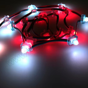 SHIJI carnevale Pixel quadrati 12mm Smart Led punto Pixel modulo Pixel Led Rgb UCS1903 12 v luce stringa per la decorazione di natale - Product Image 5