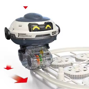 7合1多功能DIY电动机器人玩具陀螺套装陀螺玩具平衡陀螺迷你玩具 - Product Image 4